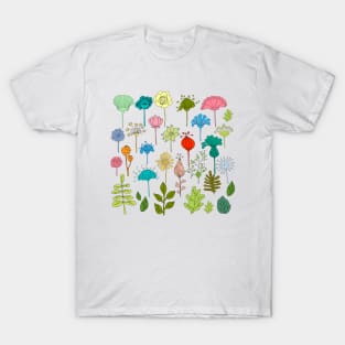 simple flowers T-Shirt